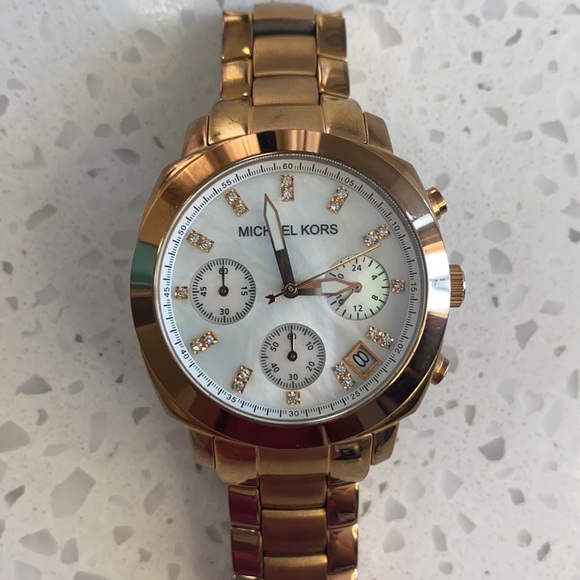 Michael Kors Rose Gold Timepiece main image 5